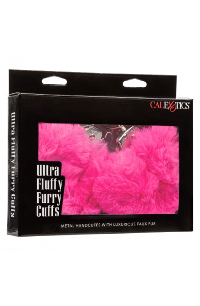 Ultra Fluffy Furry Cuffs - Pink