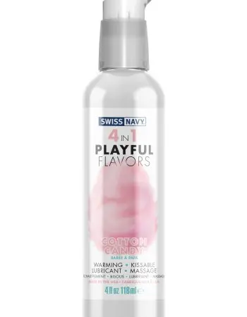 Swiss Navy 4-in-1 Playful Flavors - Cotton Candy 4 Oz