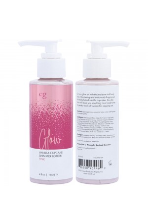 Glow Vanilla Cupcake Shimmer Lotion Pink 4 Oz