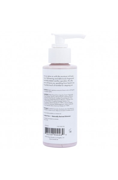 Glow Vanilla Cupcake Shimmer Lotion Pink 4 Oz