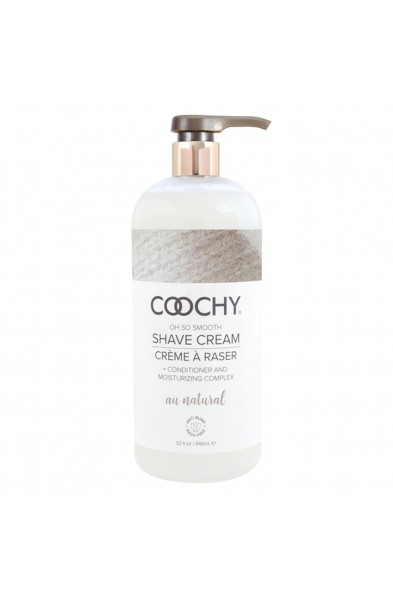 Coochy Shave Cream Au Natural 32 Oz