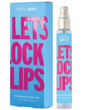Simply Sexy Pheromone Perfume Lets Lock Lips 0.3 Oz