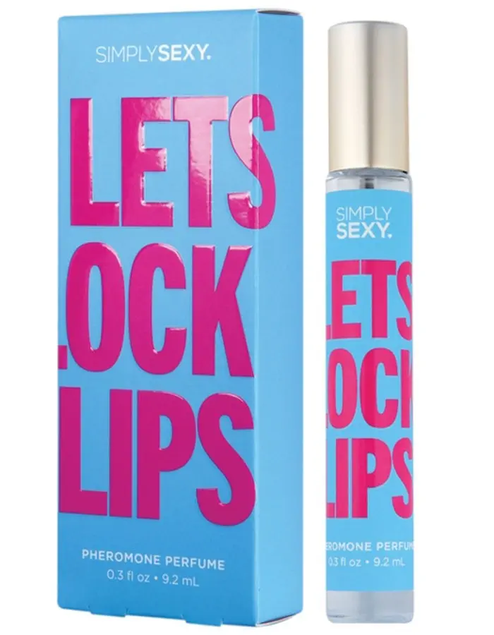 Simply Sexy Pheromone Perfume Lets Lock Lips 0.3 Oz