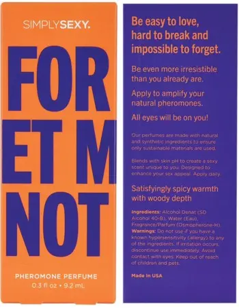 Simply Sexy Pheromone Perfume Forget Me Not 0.3 Oz
