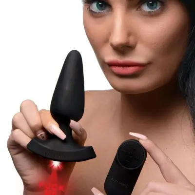 Laser Fuck Me Anal Plug With Remote Control - Small