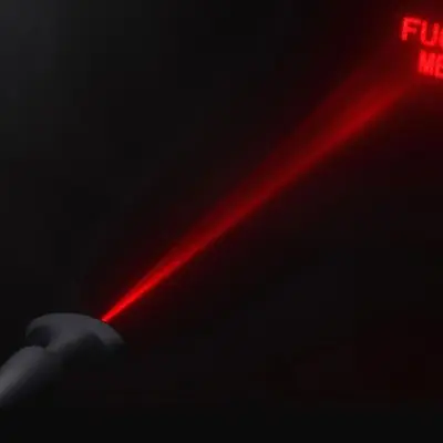 Laser Fuck Me Anal Plug With Remote Control - Small