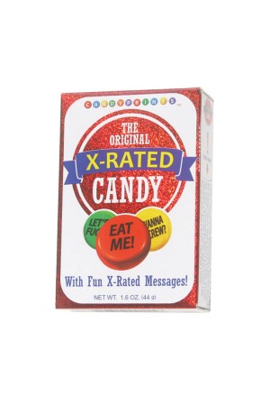 X-Rated Candy 6 Pk Display