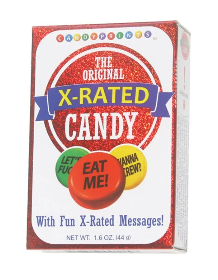 X-Rated Candy 6 Pk Display