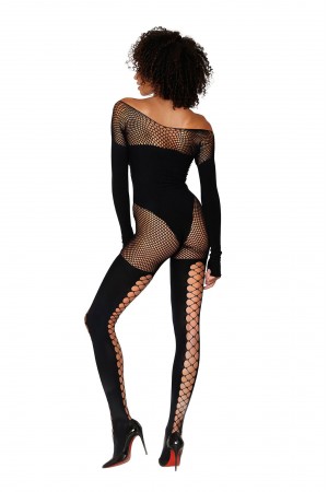 Bodystocking - One Size - Black