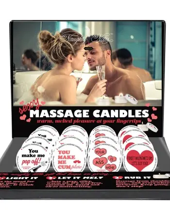 Naughty Notes Candle Prepack Vday Display