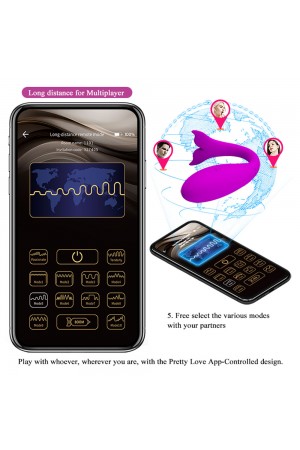 Pretty Love Jayleen Global Remote Control Series - Purple