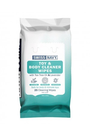 Toy and Body Cleaner Wipes 25ct / 6ct Display Box