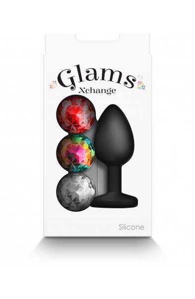 Glams Xchange Round - Small - Black