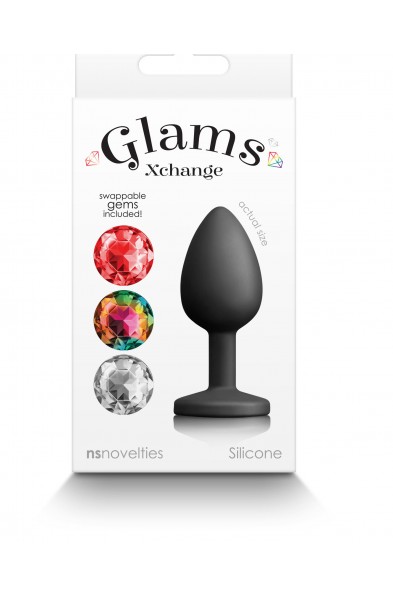 Glams Xchange Round - Small - Black