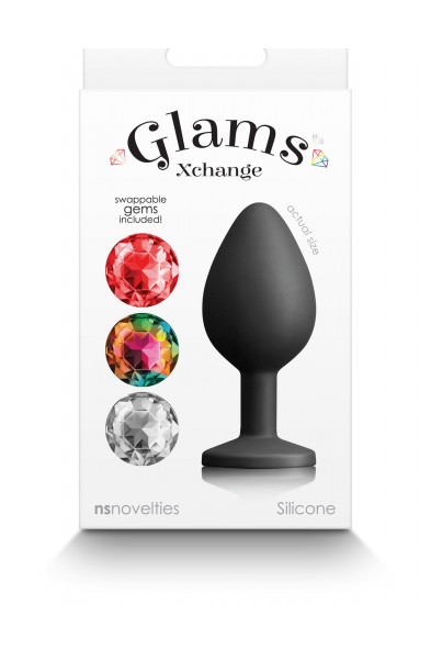 Glams Xchange Round - Medium - Black