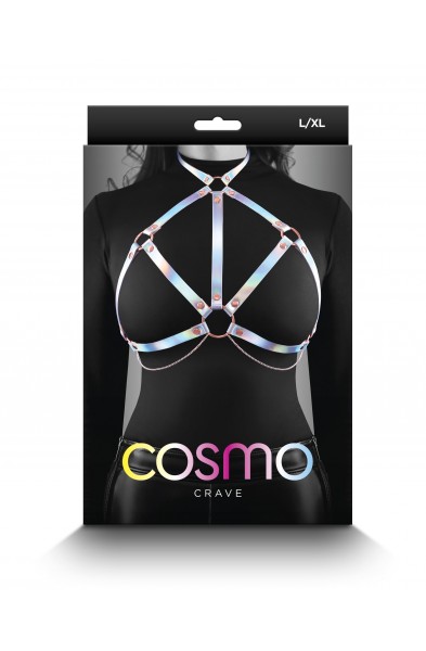 Cosmo Harness - Crave - Large/xlarge - Rainbow