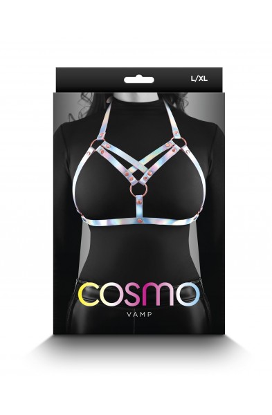 Cosmo Harness - Vamp - Large/xlarge - Rainbow