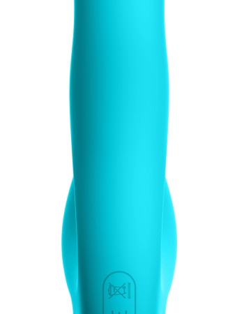 Klio Triple Action Thumping Rabbit Vibrator -  Turquoise