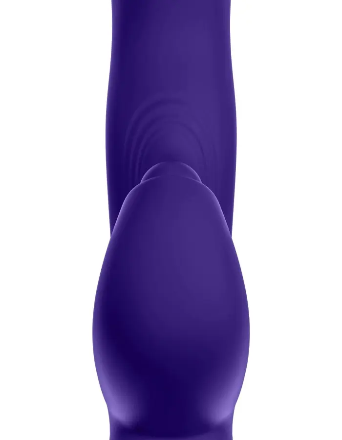 Klio Triple Action Thumping Rabbit Vibrator - Dark Purple