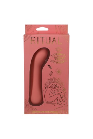 Ritual - Zen - Rechargeable Silicone G-Spot Vibe - Coral