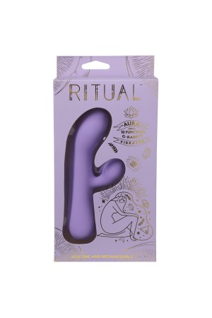 Ritual - Aura - Rechargeable Silicone Rabbit Vibe  - Lilac