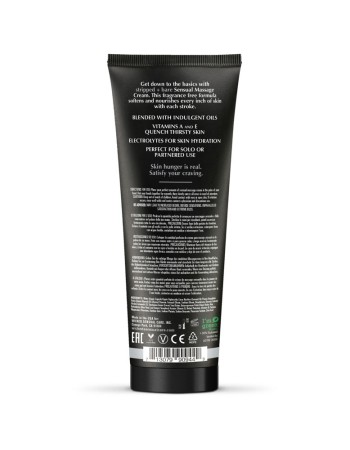 Stripped and Bare - Unscented Sensual Massage Cream - 4 Oz