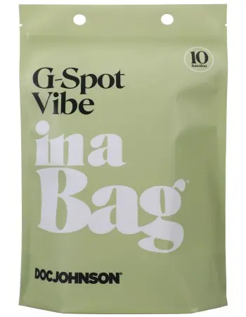 G-Spot Vibe in a Bag - Black