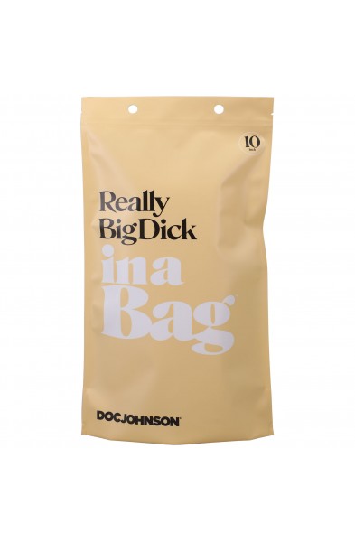 Really Big Dick in a Bag 10 Inch - Clear