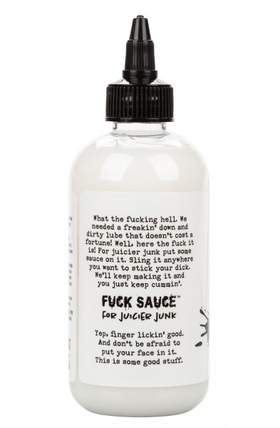 Fuck Sauce Cum Scented Lubricant 8 Oz