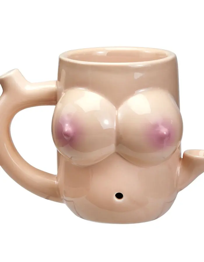 Boob Mug - Novelty Pipe