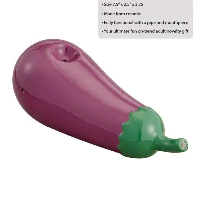 Egg Plant Shaped Pipe