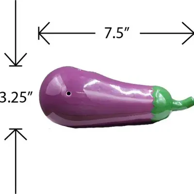 Egg Plant Shaped Pipe