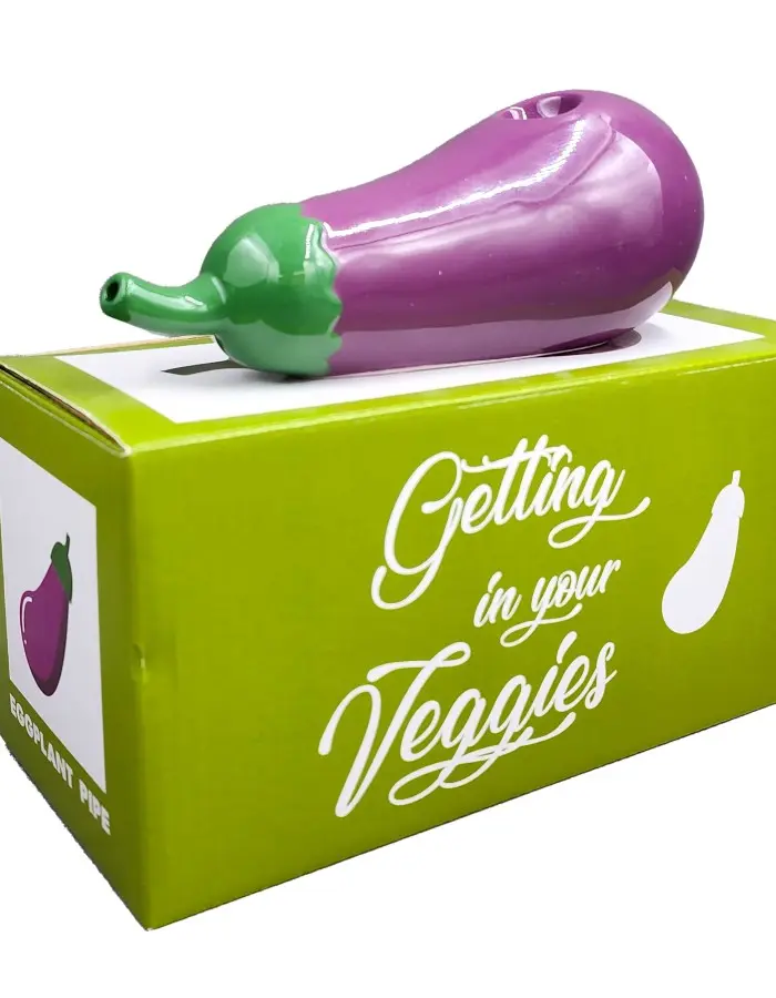 Egg Plant Shaped Pipe