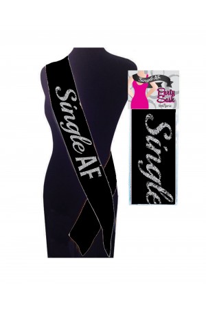 Single Af Sash - Black