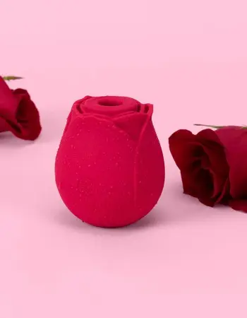 Alchemy Rosebud Luxury Air-Pulse Massager - Red