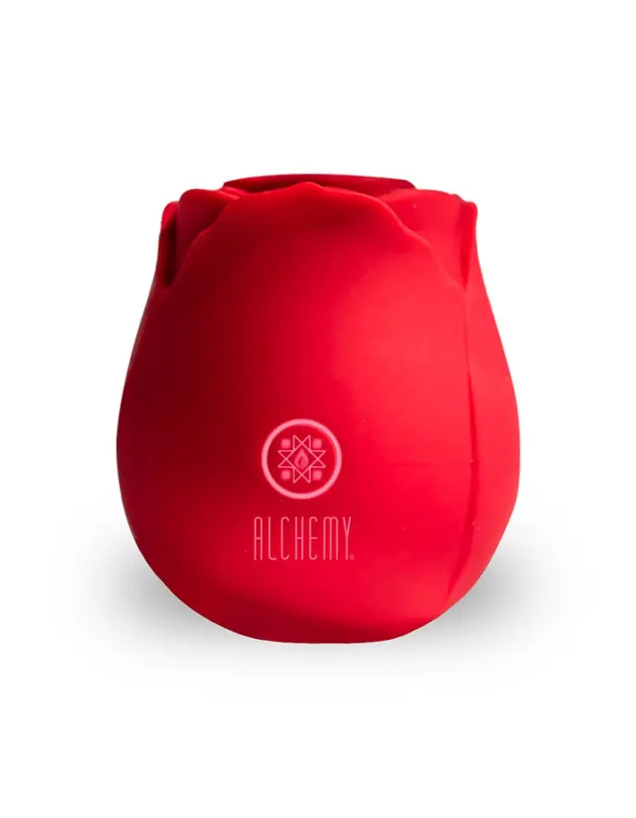 Alchemy Rosebud Luxury Air-Pulse Massager - Red