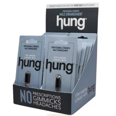Hung Male Enhancement 24 Ct Display