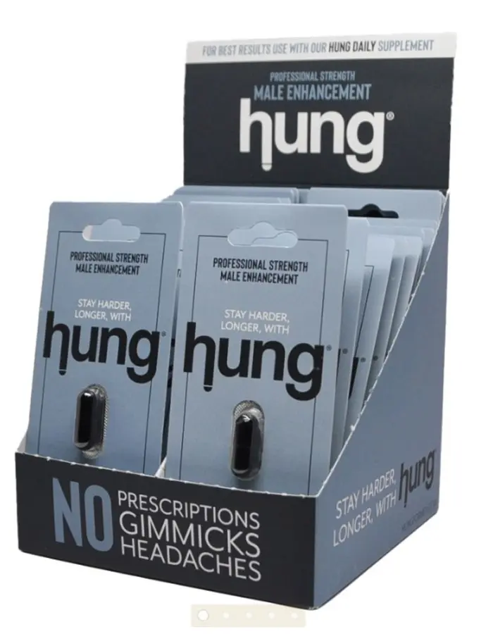 Hung Male Enhancement 24 Ct Display