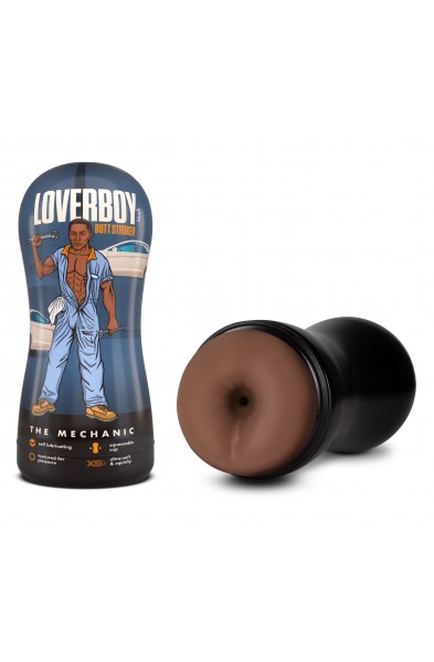 Loverboy - the Mechanic - Self Lubricating Stroker - Brown