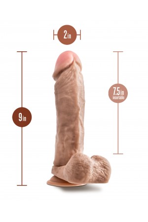 Dr. Skin - Mr. Magic - 9 Inch Dildo With Balls -  Beige