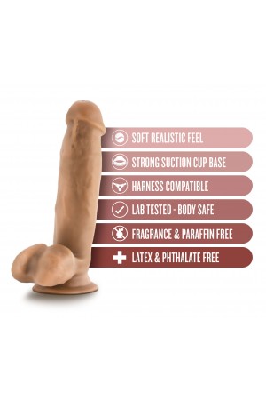 Dr. Skin - Dr. Mark - 7 Inch Dildo With Balls -  Tan