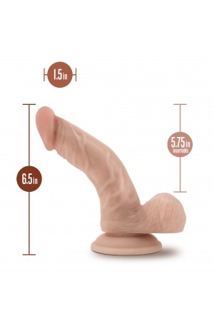 Dr. Skin - Dr. Stephen - 6.5 Inch Dildo With Balls - Beige