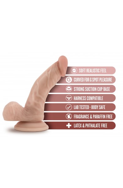 Dr. Skin - Dr. Stephen - 6.5 Inch Dildo With Balls - Beige