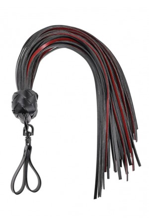 Saffron Finger Flogger - Black/red