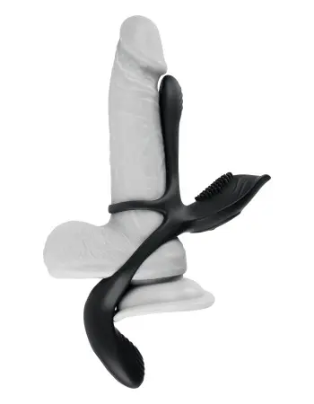 Playboy Pleasure - the 3 Way - Cock Ring - Black
