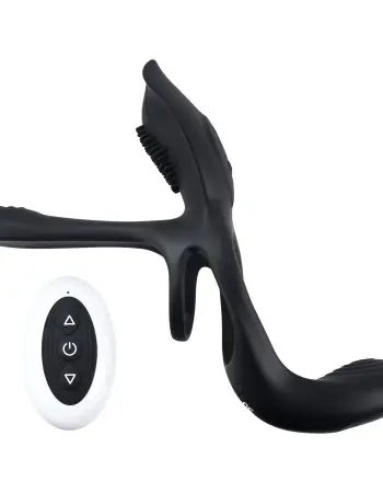 Playboy Pleasure - the 3 Way - Cock Ring - Black