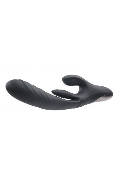 Playboy Pleasure - Rapid Rabbit - Vibrator  - Black