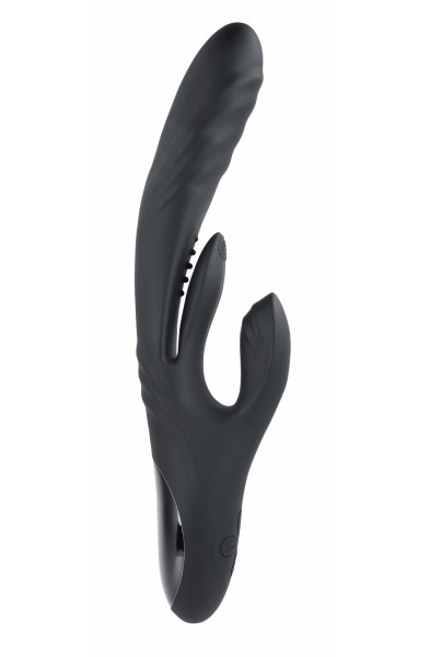 Playboy Pleasure - Rapid Rabbit - Vibrator  - Black