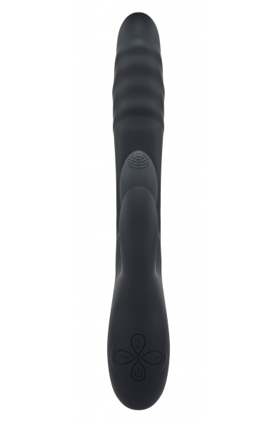 Playboy Pleasure - Rapid Rabbit - Vibrator  - Black