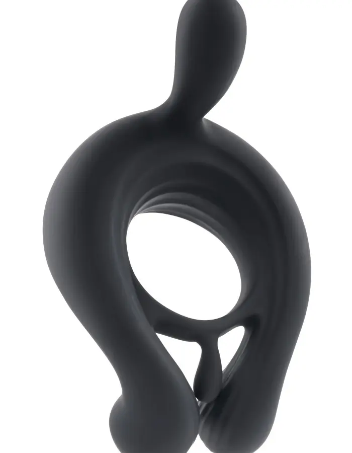 Playboy Pleasure - Triple Play - Cock Ring - Black